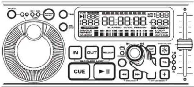 CUE 1888 1888 BLAPSED TOTAL REMAIN GND IN OUT RELOAD BEANSERS LOOP CUE ▶ II BEANSERS LOOP PITCH BENS