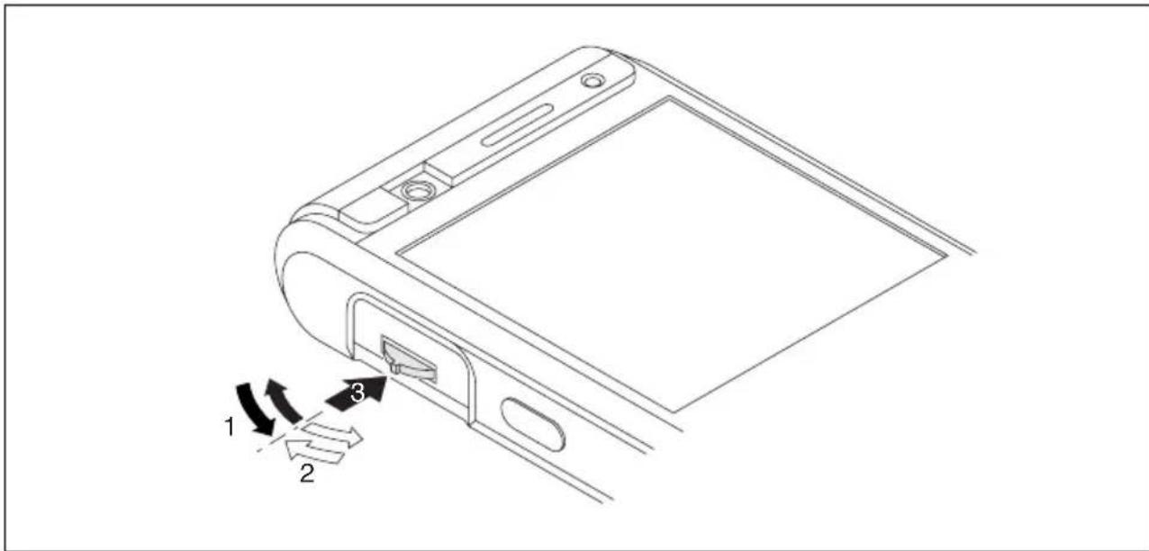 FUJITSU SIEMENS Pocket LOOX T830 - 3-way scroll button - 1