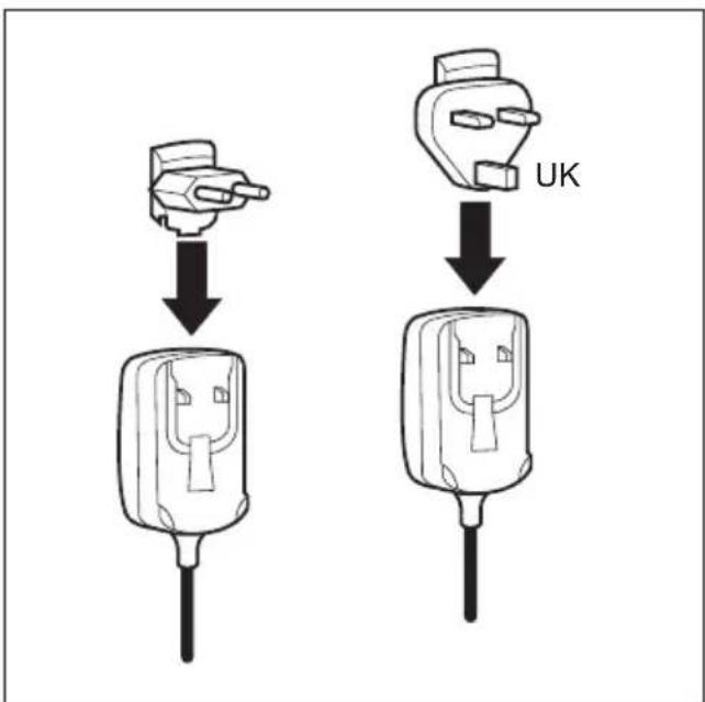 FUJITSU SIEMENS Pocket LOOX T830 - Recharging the battery directly via the mains adapter - 1