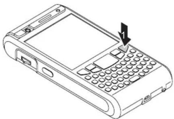 FUJITSU SIEMENS Pocket LOOX T830 - Switching the Pocket PC on and off - 1