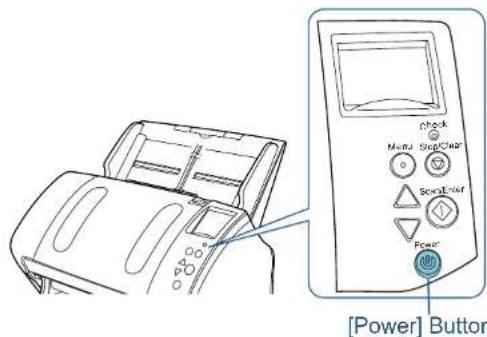 FUJITSU SIEMENS Fi-7260 - How to Turn the Power OFF - 1