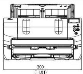 FUJITSU SIEMENS Fi-7260 - A.3 Outer Dimensions - 1