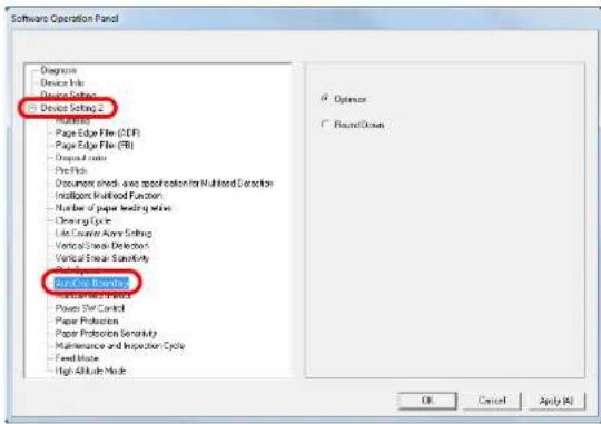 FUJITSU SIEMENS Fi-7260 - Cropping the Image Boundary [AutoCrop Boundary] - 1