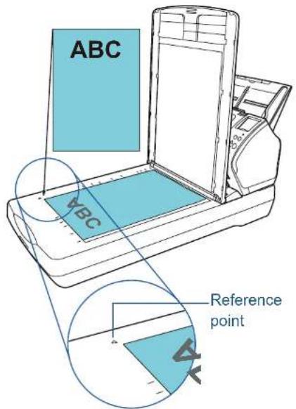 FUJITSU SIEMENS Fi-7260 - Loading Documents on the Flatbed (fi-7260/fi-7280) - 1