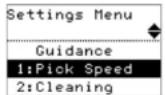 FUJITSU SIEMENS Fi-7260 - Settings Menu - 1