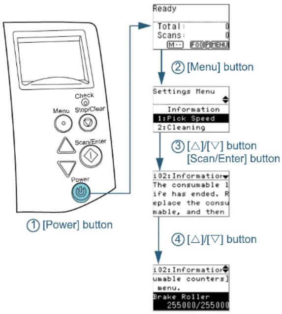 FUJITSU SIEMENS Fi-7260 - How to Use Settings Menu - 2