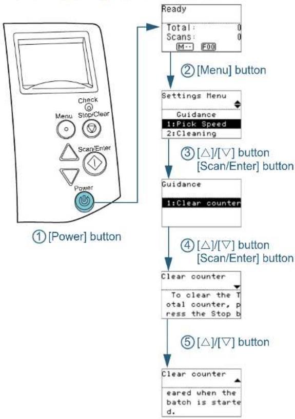 FUJITSU SIEMENS Fi-7260 - How to Use Settings Menu - 1