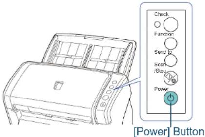 FUJITSU SIEMENS Fi-6230Z - How to Turn the Power ON - 2