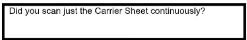 FUJITSU SIEMENS Fi-6230Z - The Carrier Sheet is not fed smoothly. / Paper jams occur. - 1