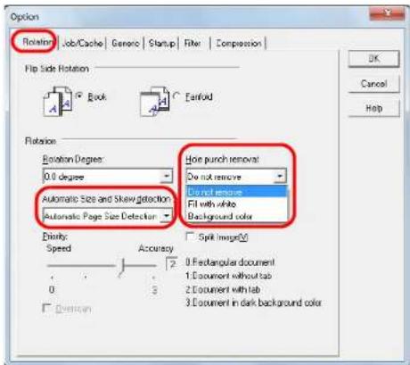 FUJITSU SIEMENS Fi 6140Z - Removing Punch Holes - 5