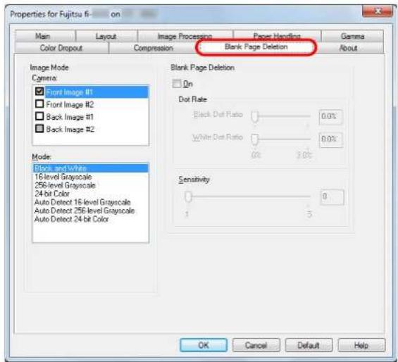 FUJITSU SIEMENS Fi 6140Z - [Blank Page Deletion] Tab - 1