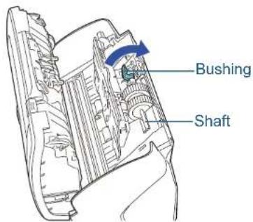 FUJITSU SIEMENS Fi-6130Z - Attach the shaft. - 2