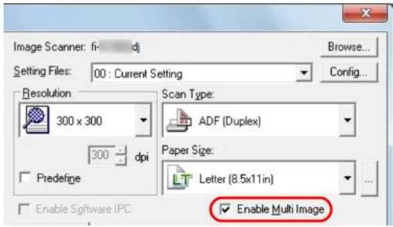 FUJITSU SIEMENS Fi-6130Z - Using the Multi Image Output - 4
