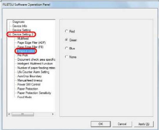 FUJITSU SIEMENS Fi-6130Z - Removing a Color from the Scanned Image [Dropout color] - 3