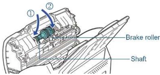 FUJITSU SIEMENS Fi-6130Z - Attach the shaft. - 1