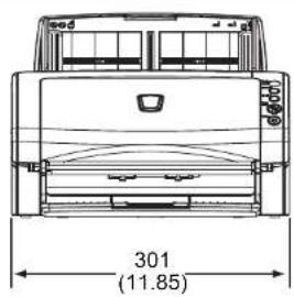 FUJITSU SIEMENS Fi-6130Z - A.3 Outer Dimensions - 1