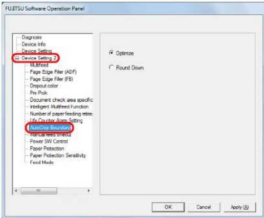 FUJITSU SIEMENS Fi-6130Z - Cropping the Image Boundary [AutoCrop Boundary] - 1