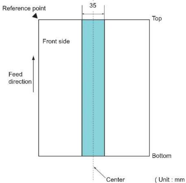 FUJITSU SIEMENS Fi-6130Z - Area Not to be Perforated - 1