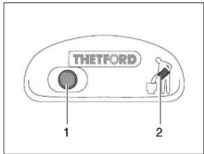 Dethleffs Globetrotter (2012) - Schwenkbare Toilette - 3