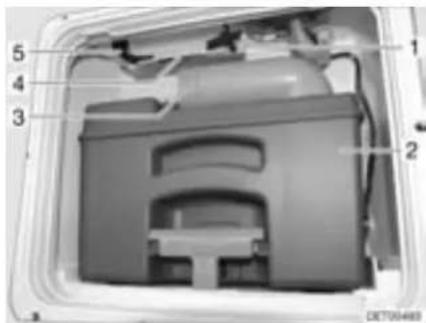 Dethleffs Globetrotter XXL (2010) - Toilette mit eigenem Wassertank - 1