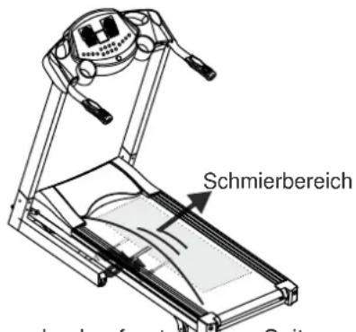 Maxxus TX 70 - Schmierung des Laufgurtes - 3