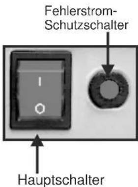 Maxxus TX 8.1 - Hauptschalter - 1