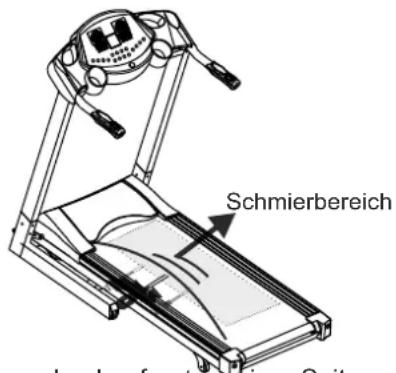 Maxxus TX 80 Pro - Schmierung des Laufgurtes - 3