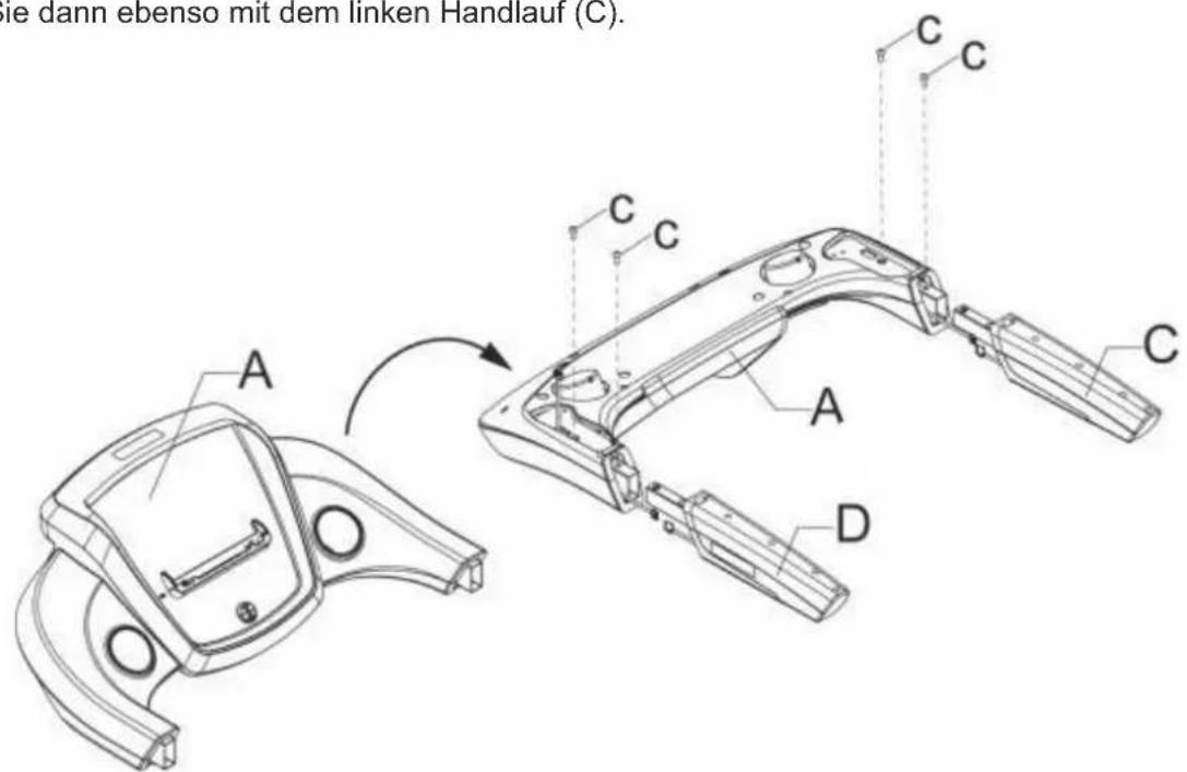 Maxxus TX 80 Pro - Schritt 2.1: Montage des Cockpits - 1