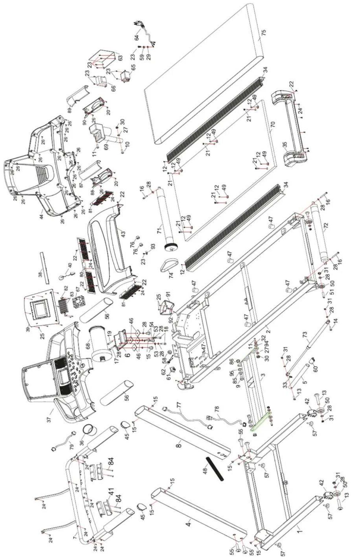 Maxxus TX 6.4 - Explosionszeichnung - 1