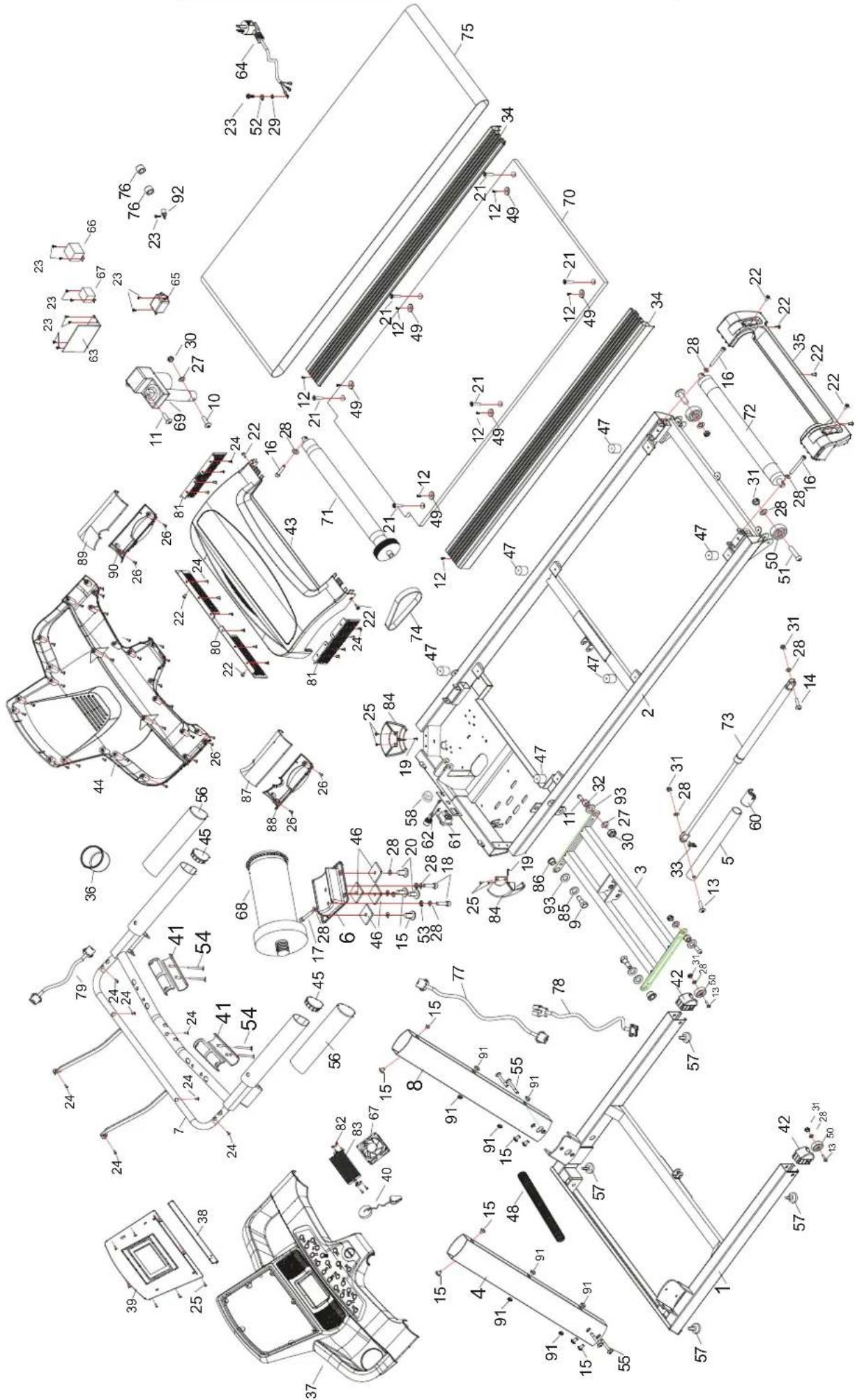 Maxxus TX 5.3 - Explosionszeichnung - 1