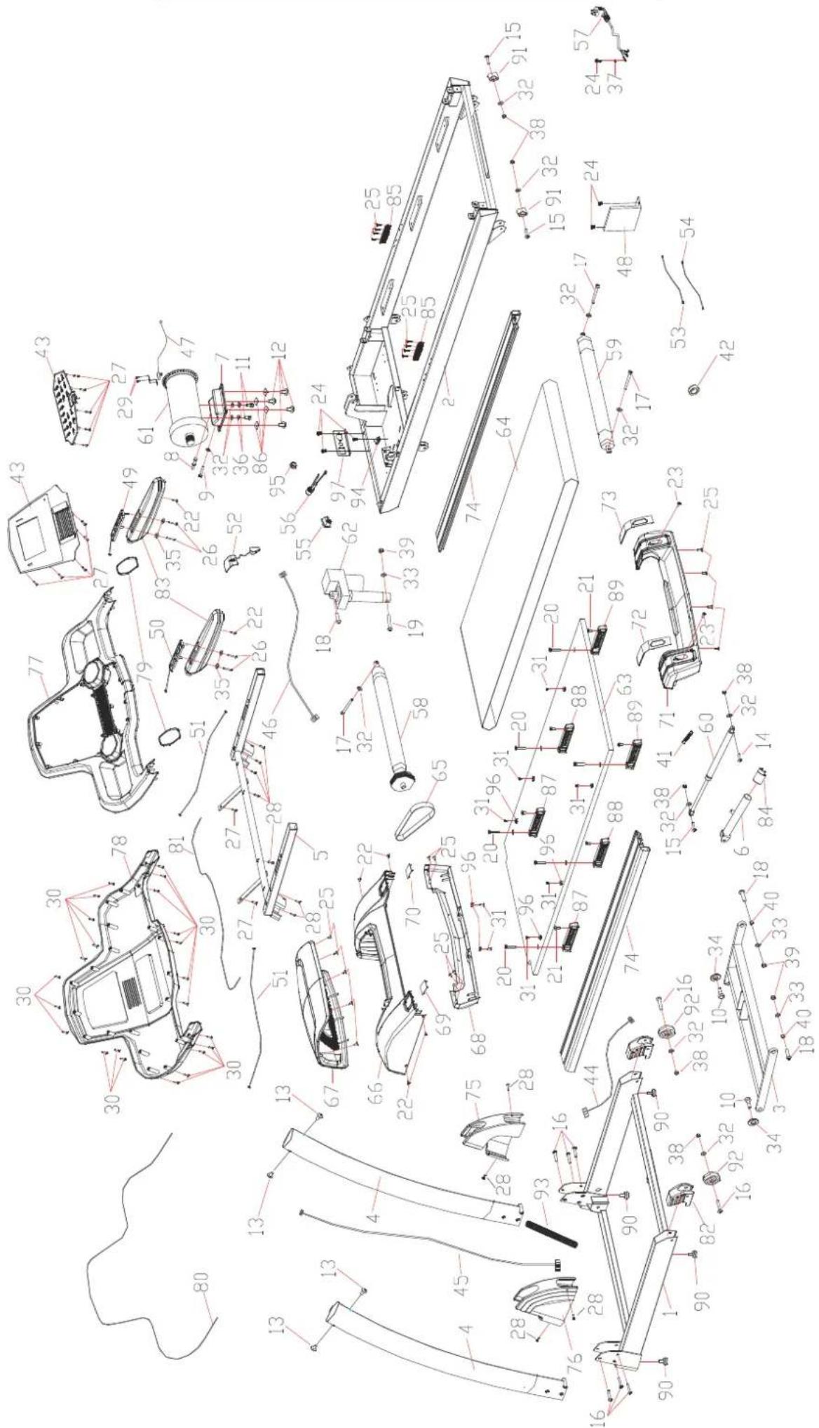 Maxxus Skyline T1 - Explosionszeichnung - 1