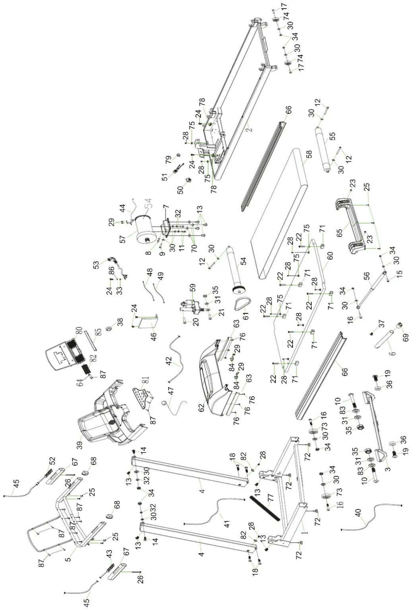 Maxxus TX 4.2i - Explosionszeichnung - 1