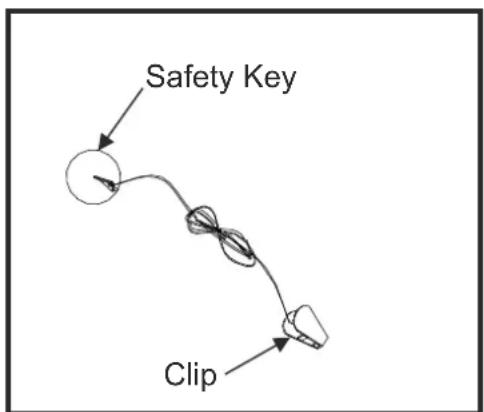 Maxxus TX 4.2i - Safety Key - 1