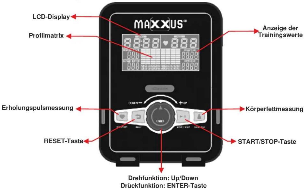 Maxxus Skyline C1 Crosstrainer - Cockpit - 1