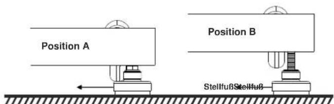 Maxxus Skyline C1 Crosstrainer - Schritt 9: Bodenhöhenausgleich - 1