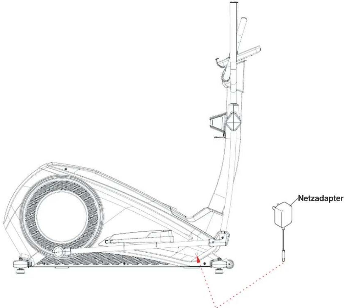 Maxxus Skyline C1 Crosstrainer - Ausschalten des Gerätes - 1