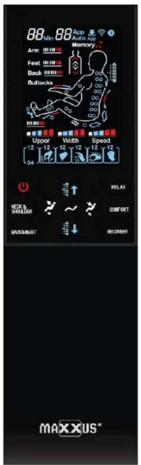 Maxxus MX 8.0 - Die Fernbedienung - 1