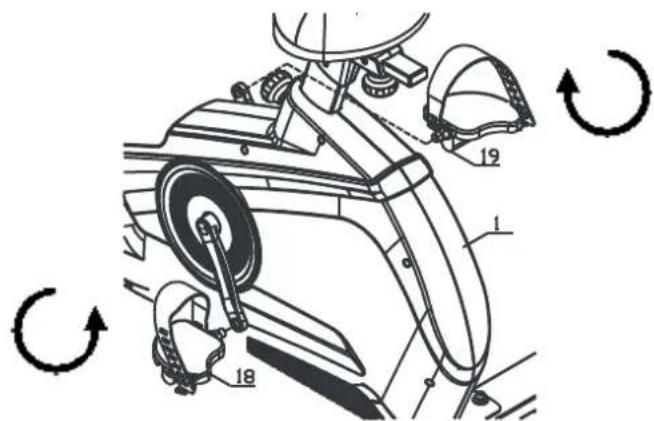 Maxxus Skyline B1 Bike - Schritt 7: Montage der Pedale - 1