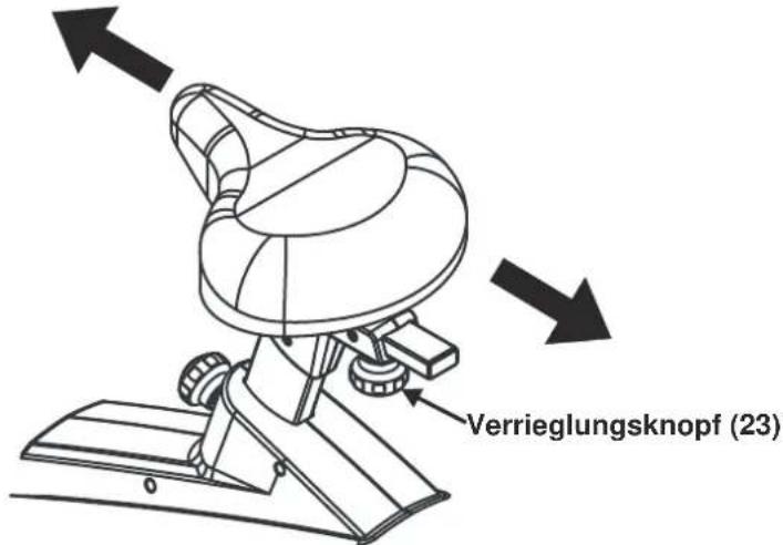 Maxxus Skyline B1 Bike - Horizontale Satteleinstellung - 1