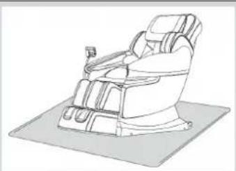 Maxxus MX 7.0 - Aufstellen Ihres Massagesessels: - 1