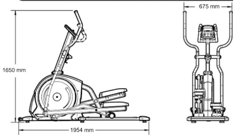 Maxxus CX 6.1 Crosstrainer - Technische Details - 1
