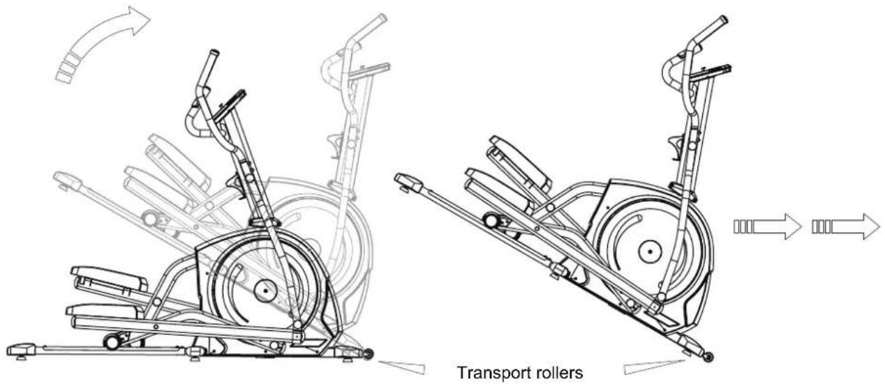 Maxxus CX 6.1 Crosstrainer - Transport - 1