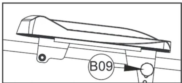 Maxxus CX 4.2e Crosstrainer - Verstellung der Trittflächenneigung - 1