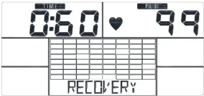 Maxxus CX 4.2e Crosstrainer - Recovery Funktion: - 1