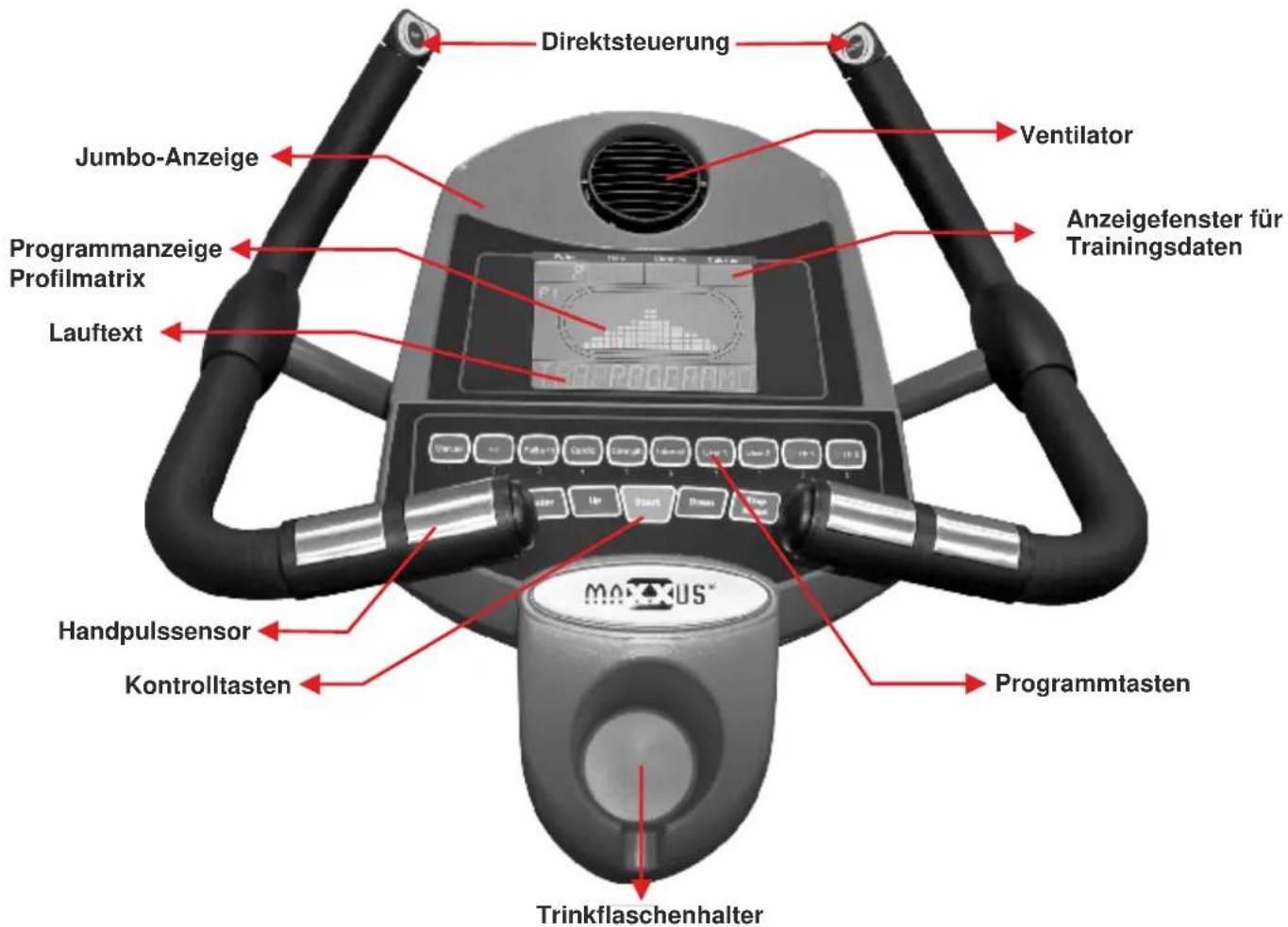 Maxxus BX 8.0 Bike - Überprüfung der Bauteile - 2