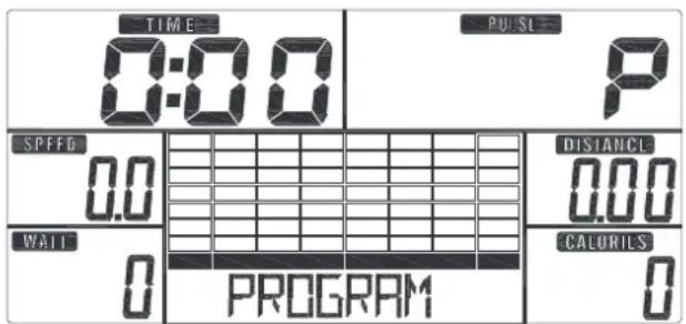 Maxxus BX 4.2 R - Programmwahl mit festem Trainingsprofil: - 1