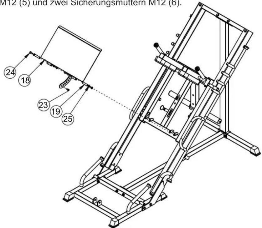 Maxxus Beinpresse 2in1 - Montageschritt 4 - 2