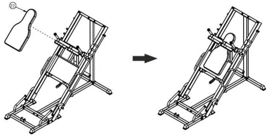 Maxxus Beinpresse 2in1 - Montageschritt 4 - 1