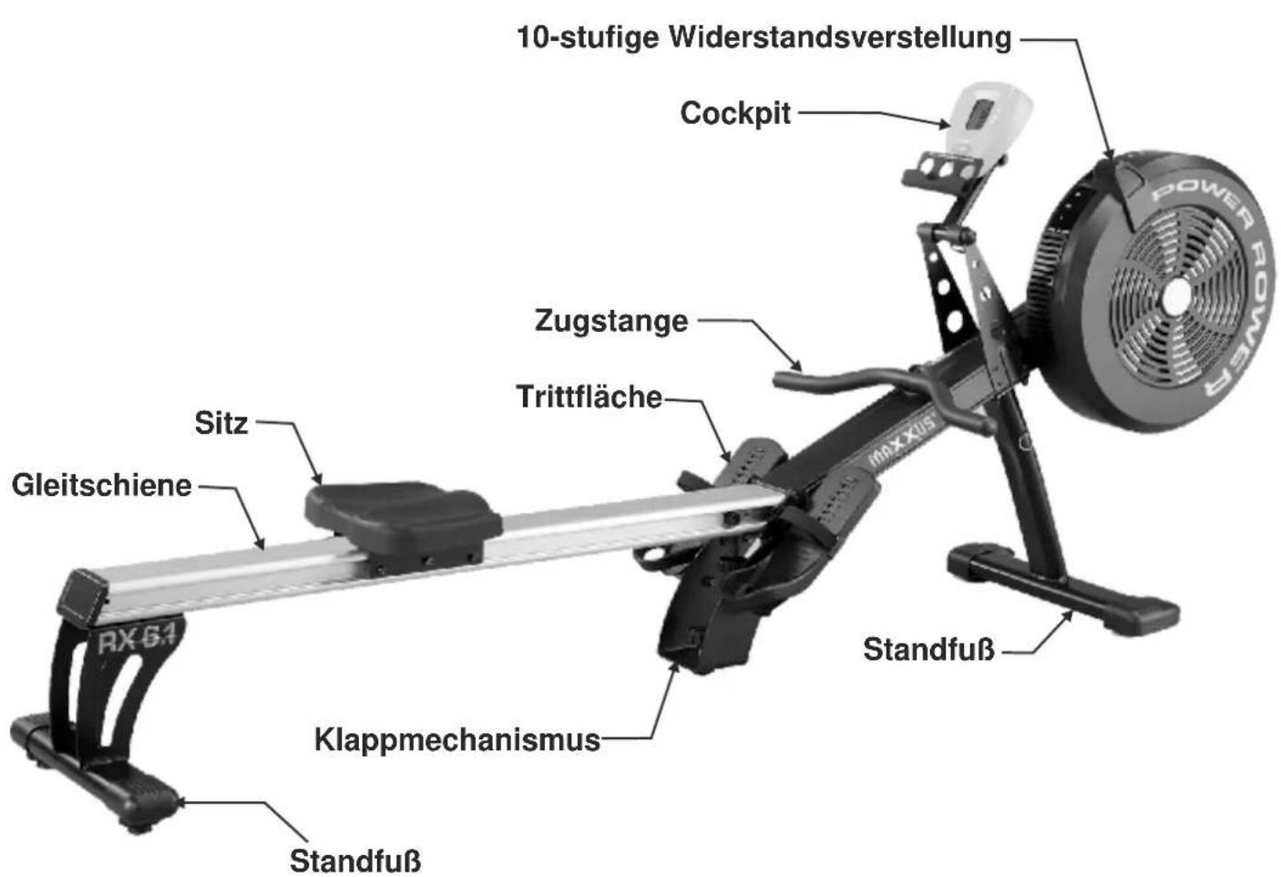 Maxxus RX 6.1 - Persönliche Sicherheitshinweise für das Training - 1