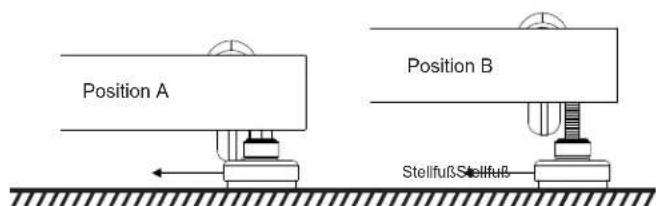 Maxxus CX 8.3 Crosstrainer - Bodenhöhenausgleich - 1